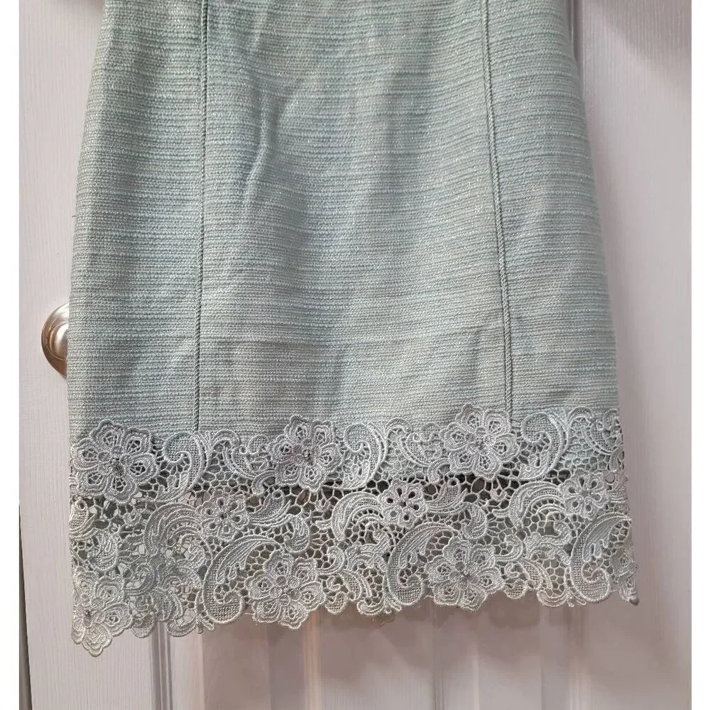 Mioni Rosa Rhinestone Tweet Mini Dress M - Picture 5 of 11